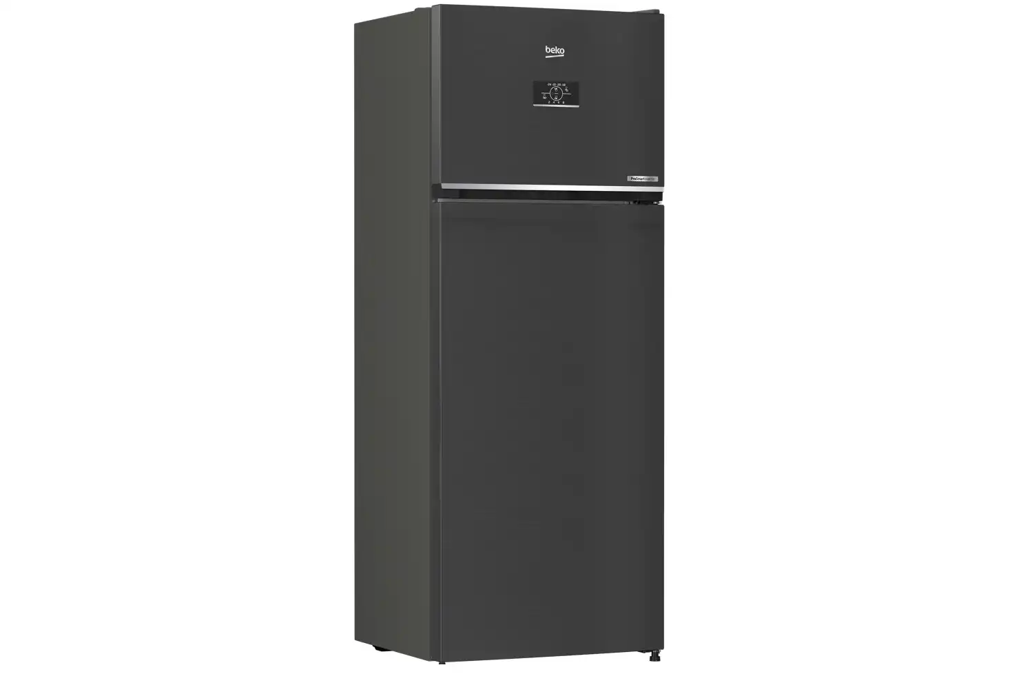 Beko Refrigerator, No Frost, 2 Doors, 455 Liters, Digital Screen, Inverter, Dark Stainless - RDNG551M20TXBR