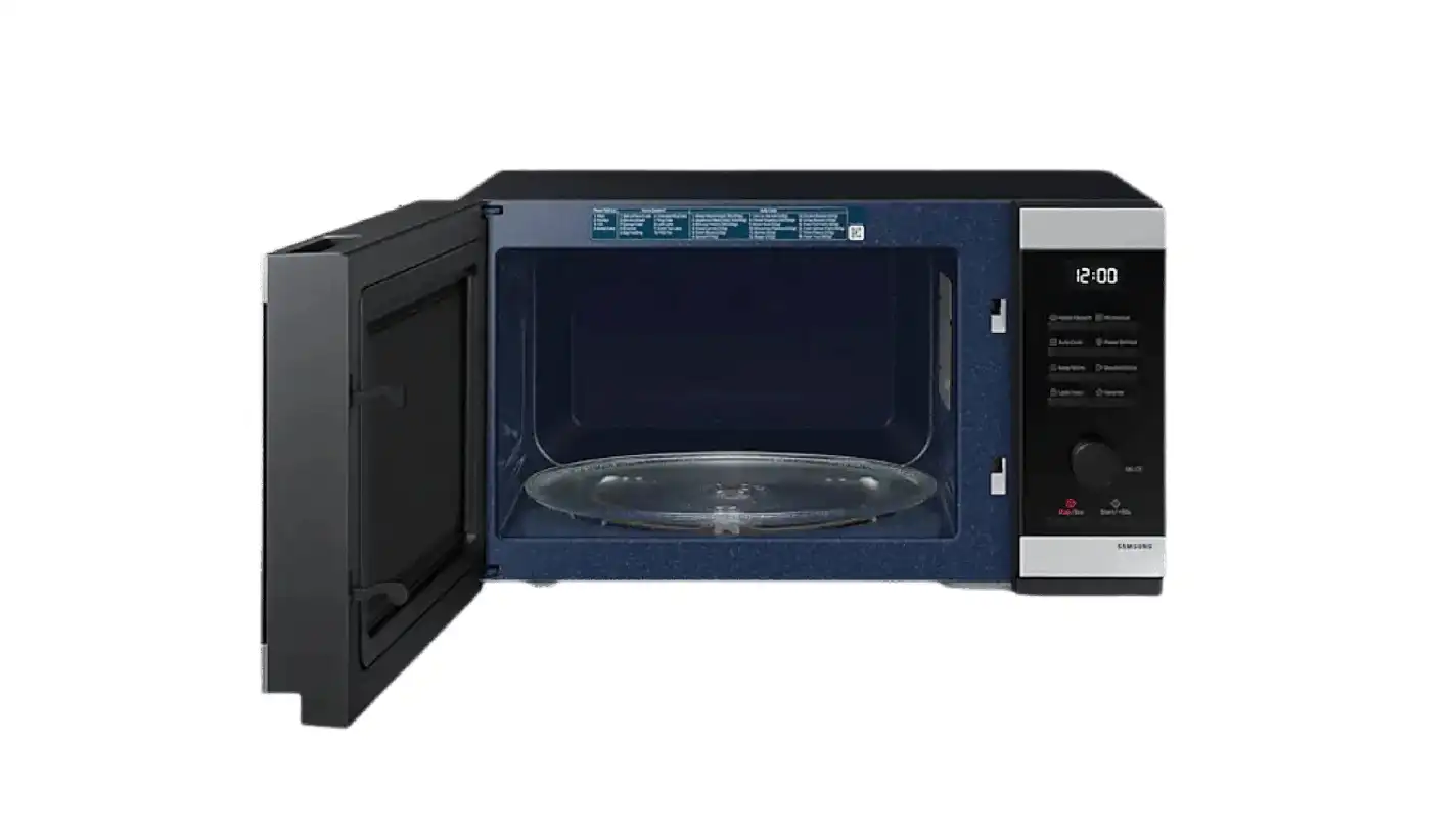 Samsung Microwave, 32 Liters, Without Grill, Black/Silver - MS32DG4504ATGY