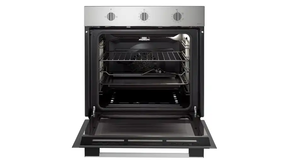HOOVER Built-In Oven Gas, 70 Liter, 60 cm, Stainless Steel / Black - HOU611G6-EGY