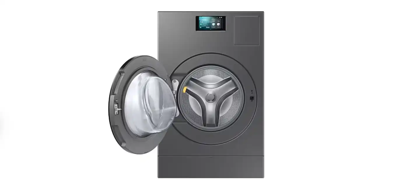 samsung Washer Dryer Bespoke AI Laundry Combo™, 25KG Wash/15KG Dryer, Gray - WD25DB8995BZAS