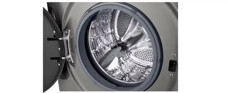 LG Washing Machine, 9Kg, 1400 RPM, ThinQ (Wi-Fi), Silver - F4Y2VYGYP