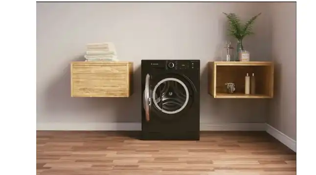 Ariston Front Load Washing Machine , 8 kg , Black - NM11 823 BS EG