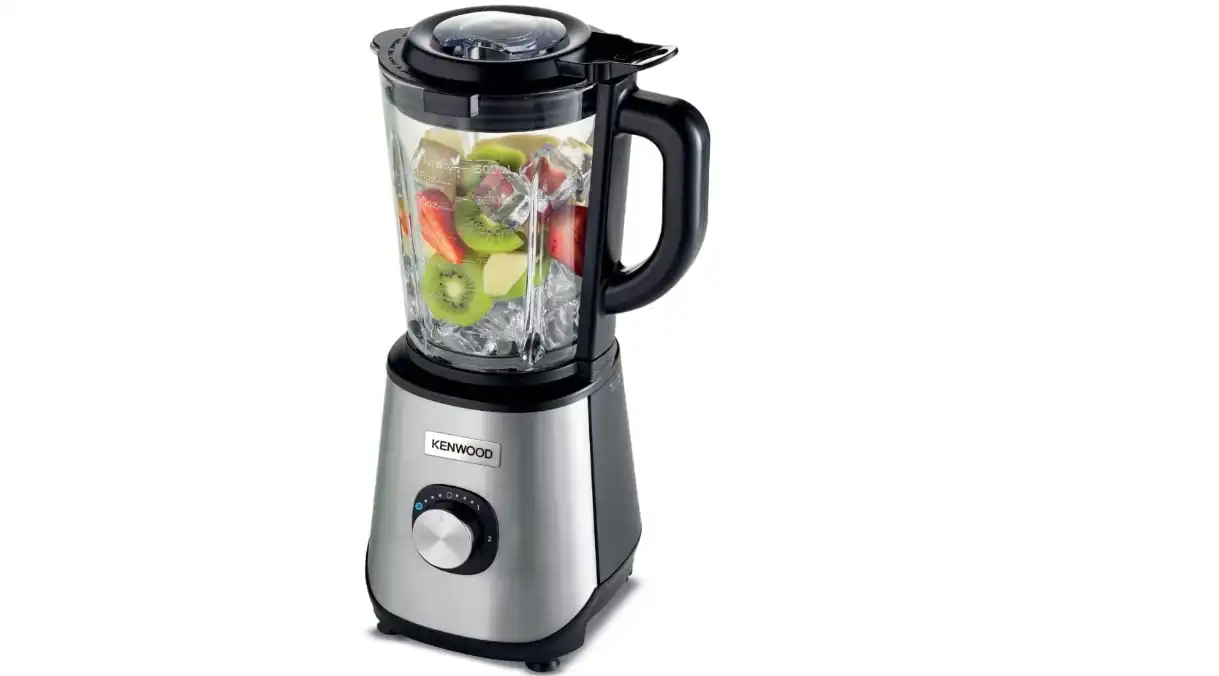 KenWood Countertop Blender, 2 Liter, 1000 Watt, Silver Black - BLM45.240SS ( International Warranty )