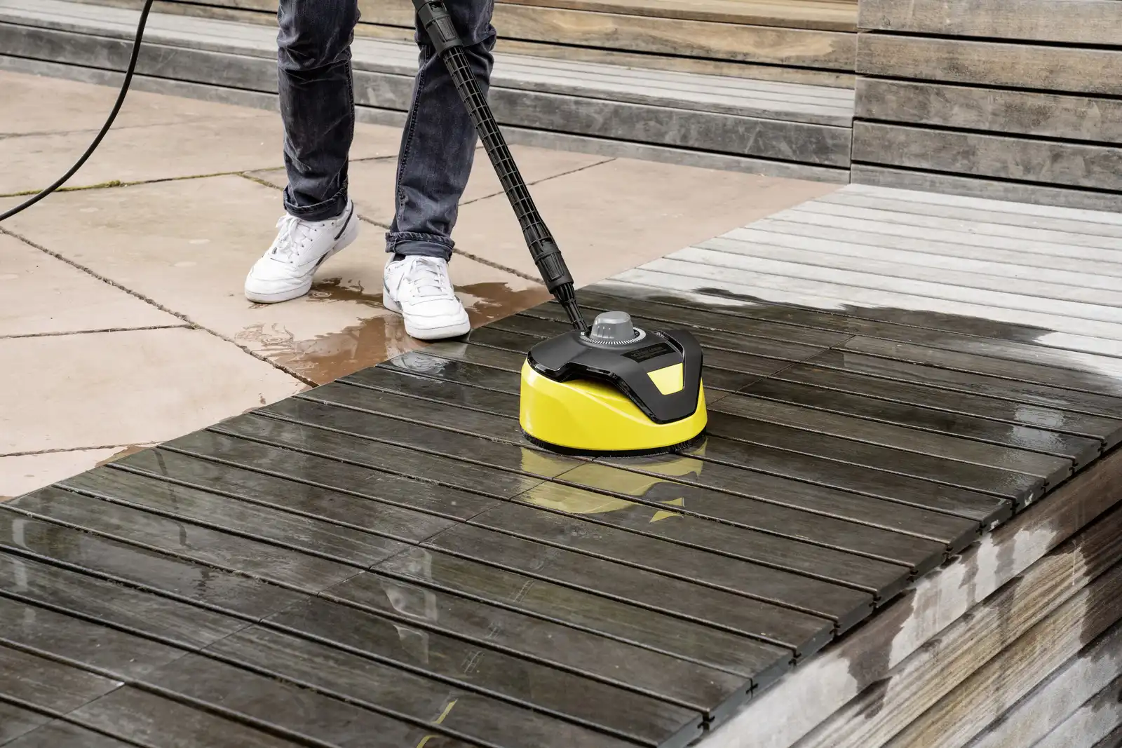 Karcher High Pressure Washer for Home and Garden Cleaning, 2100 W + Cleaning Kit, Yellow/Black -  K 5 Classic Home