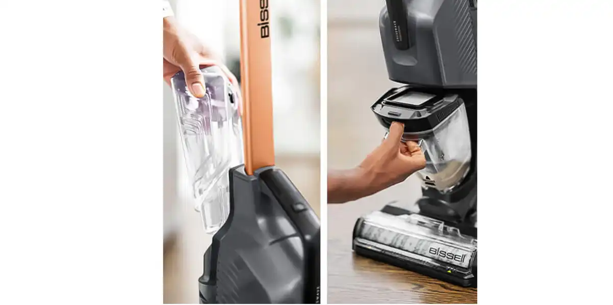 Bissell CrossWave Hydrosteam All in One Vacuum Cleaner, 1100W, Grey - 3527E 