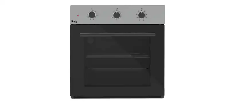 Bundel of Purity Electric Hob, 4 Burners, 60 Cm, Silver - HPT601S + Built-In Oven, Full Electric, 60 Liters, 60 cm, Black - KPT606EEX + Classico Hood, 3 speed, 60 cm, Silver - PTSLIM X
