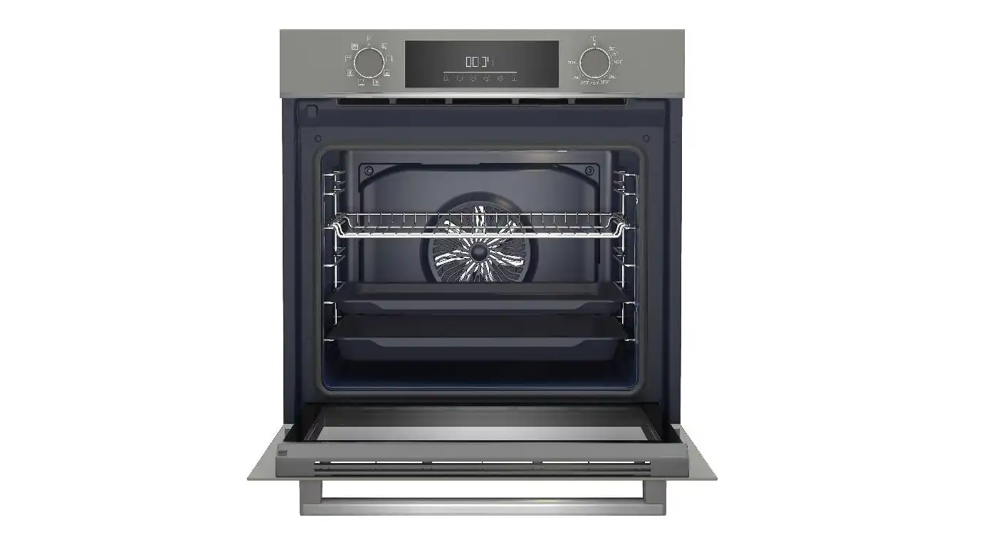 Beko Built-in Electric Oven, 60cm, Grey - BBIM17300MGD