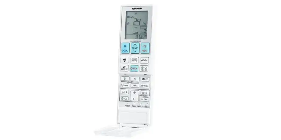 SHARP Split Air Conditioner 3 HP Cool & Heat, Inverter Digital, Plasma cluster, White - AY-XP24BME