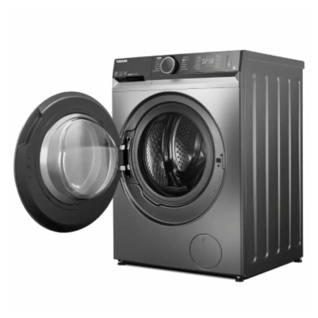 toshiba T15 SERIES Washing Machine, 10.5 Kg And 7 Kg Dryer, Inverter with Ultra Fine Bubble, Grey - TWD-BM115GF4EG(MK)