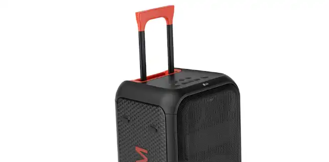 مكبر صوت بلوتوث ال جي اكس بوم، اسود - XL7T