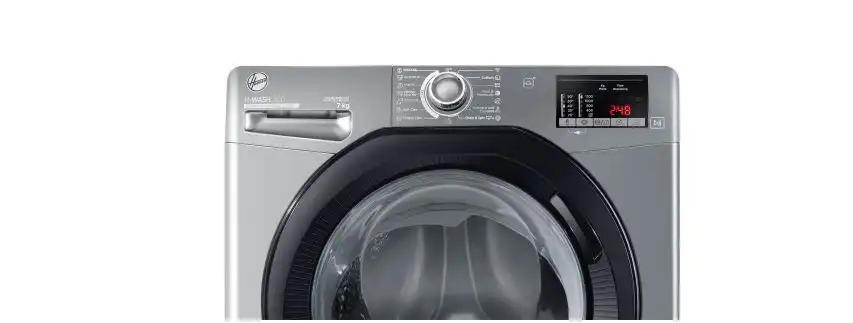 HOOVER Washing Machine Fully Automatic, 7 Kg, Dark Silver - H3WOS173DBR4-ELA