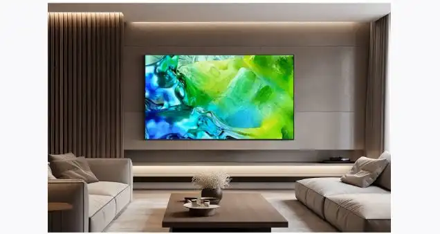 شاشة تلفزيون سمارت سامسونج ، مقاس 75 بوصة ، Neo QLED ، دقة 4K UHD ، بريسيفر داخلي - 75QN80H