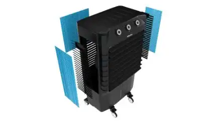 Mienta Air Cooler, 85 L, 2 Tanks, 3 Speeds, Black - AC49338A