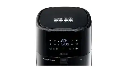 Kenwood Digital Air Fryer, 9 Liter, 1500 Watt, Black - HFP92.000BK ( Raya Warranty )