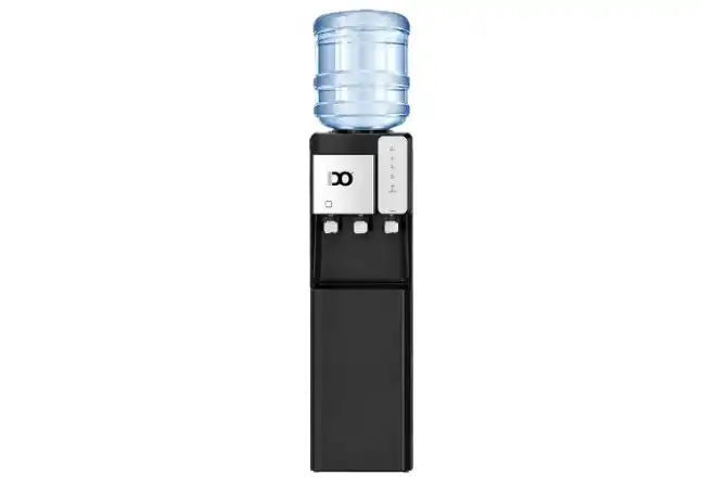 IDO 3-Tap Water Dispenser (Cold - Hot - Normal ) Top Load Digital Ice Maker, Black - WDIM500-BK