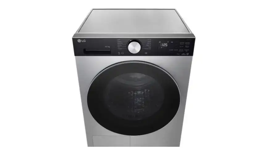 LG Vivace X 10.1kg Dryer with Smart ThinQ™, Heat Pump, Silver - RH10X5TV2NP