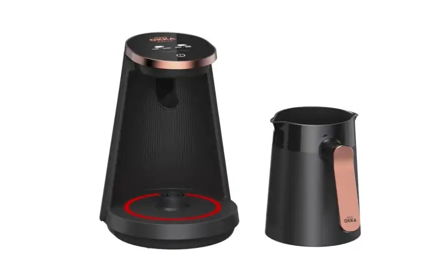 OK0050-04 - Arzum OKKA Minio Turkish Coffee Machine, 480W, 4 Cups, Black / Copper