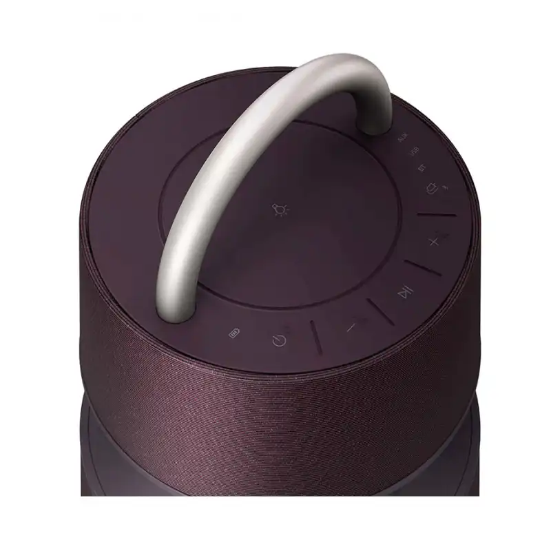 LG XBOOM 360 Portable Wireless Bluetooth Speaker with Mood Light - Burgundy RP4