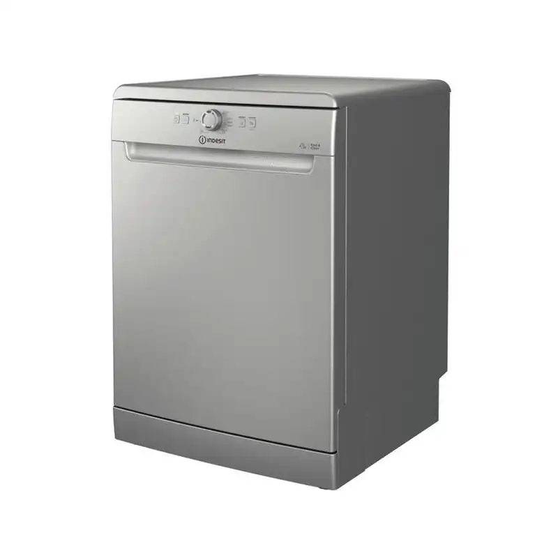 Indesit Dishwasher 14 Persons, 6 Programs, 60 cm, Silver - DFE1B19S