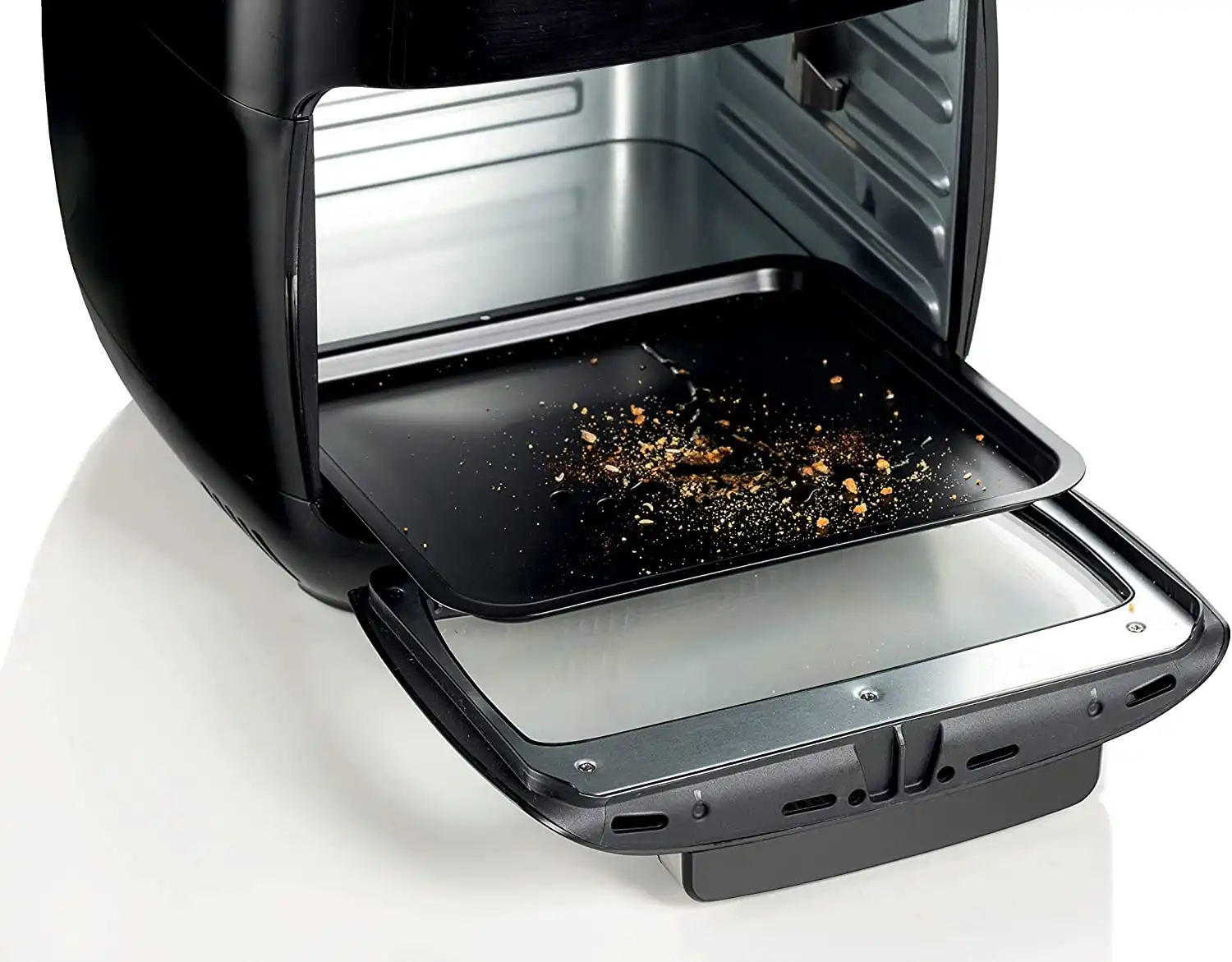 kenwood Large Air Fryer Oven, 2000 Watt, Black - HFP90.000BK