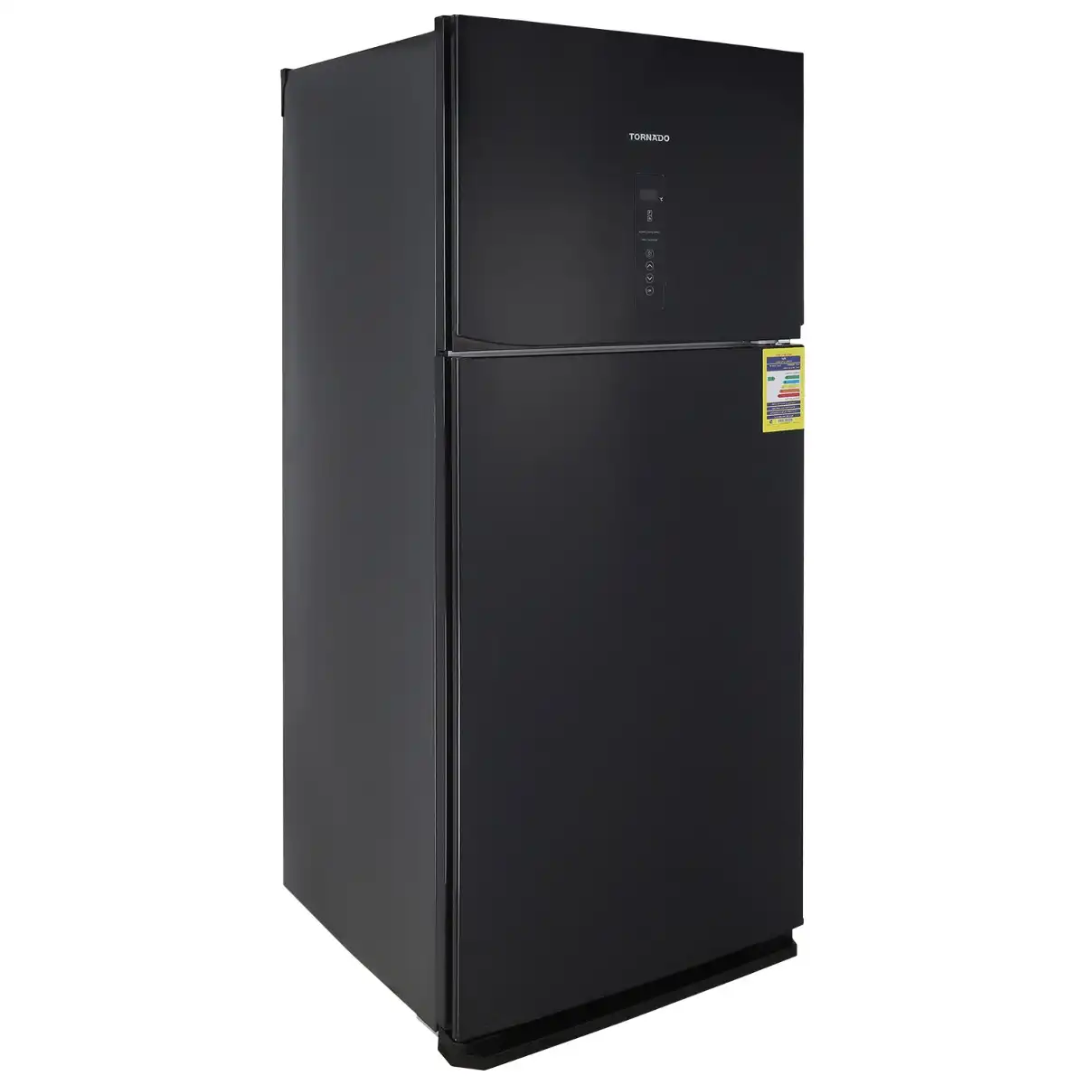 Tornado Refrigerator, 2 Doors, 450 Liter, Black - RF-580AT-BK