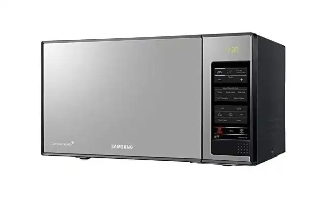 Samsung Microwave, 40 Liter, With Grill, 1500 Watt, Silver international warranty-- MG402MADXBB-GY