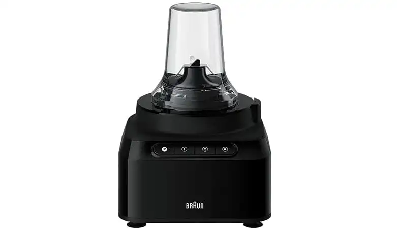 Braun Electric Food Processor, 800 Watt, 2 Liters, Multipurpose, Black - FP3132