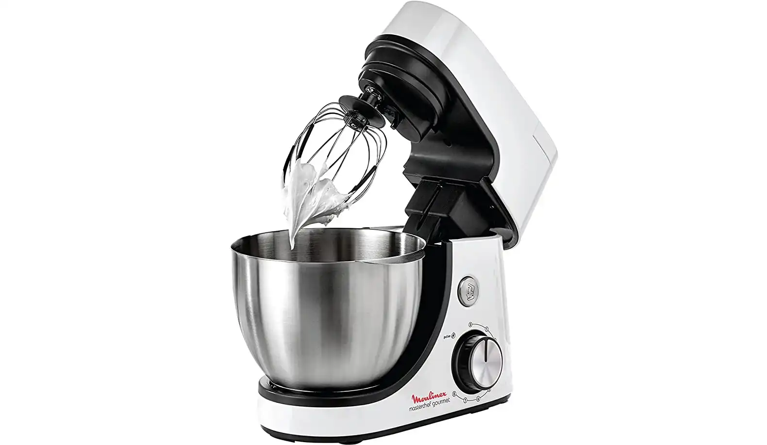 Moulinex Masterchef Gourmet Kitchen Machine, 4.6 L, 1100 W, White - QA510110