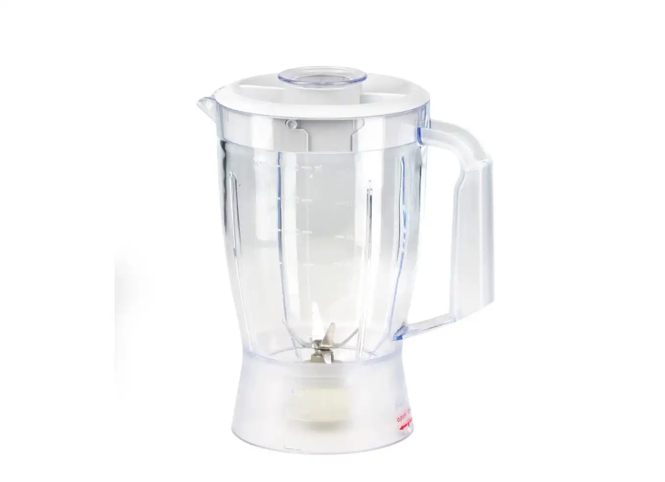 خلاط أي دو مع مفرمة خضروات & لحم 600 واط، أبيض - 105-BLCH600-WH