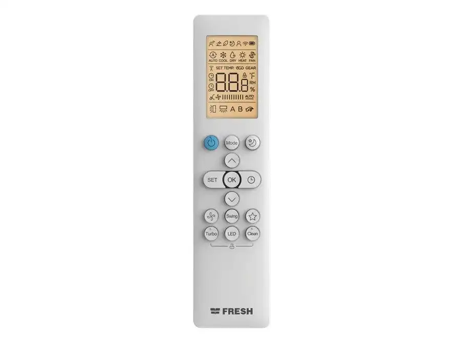 Fresh Air Conditioner 2.25 HP, Cool & Hot, Smart Inverter, Plasma, White - SIFW18H/O-X2