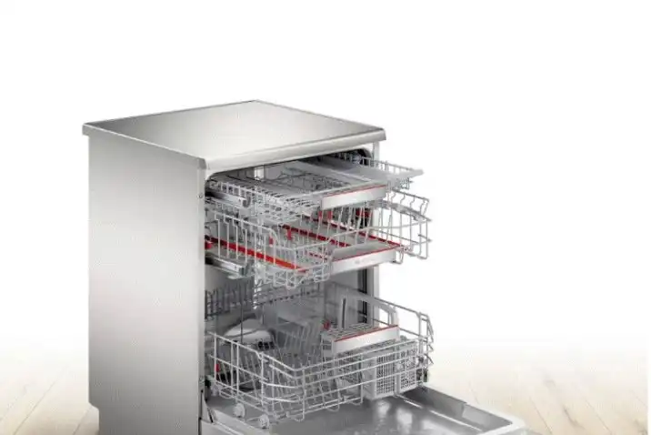 Bosch Dishwasher Series 8, Digital, 13 Persons, 8 Programs, 60 cm, Silver - SMS8ZDI80T