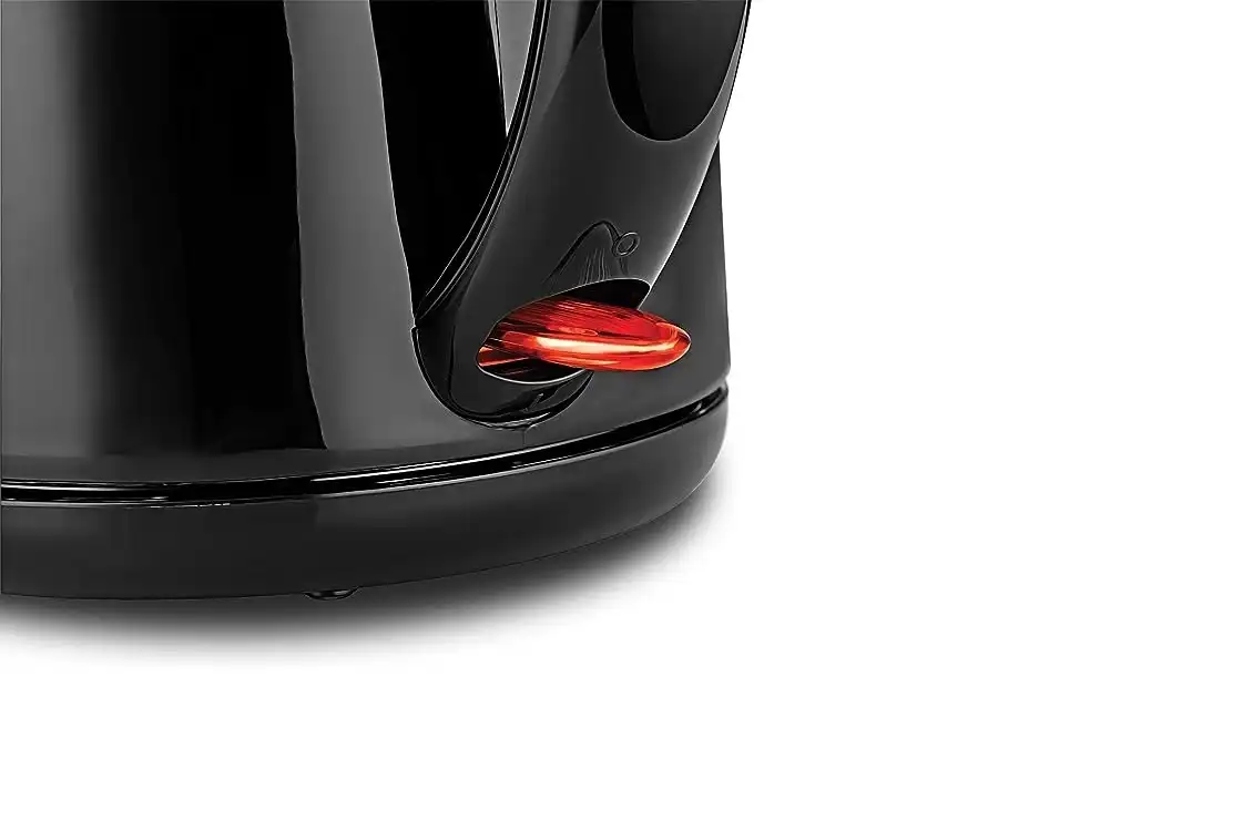 BLACK & DECKER Water Kettle, 1.7 Litre, 2200 Watt, Black - JC69 international warranty