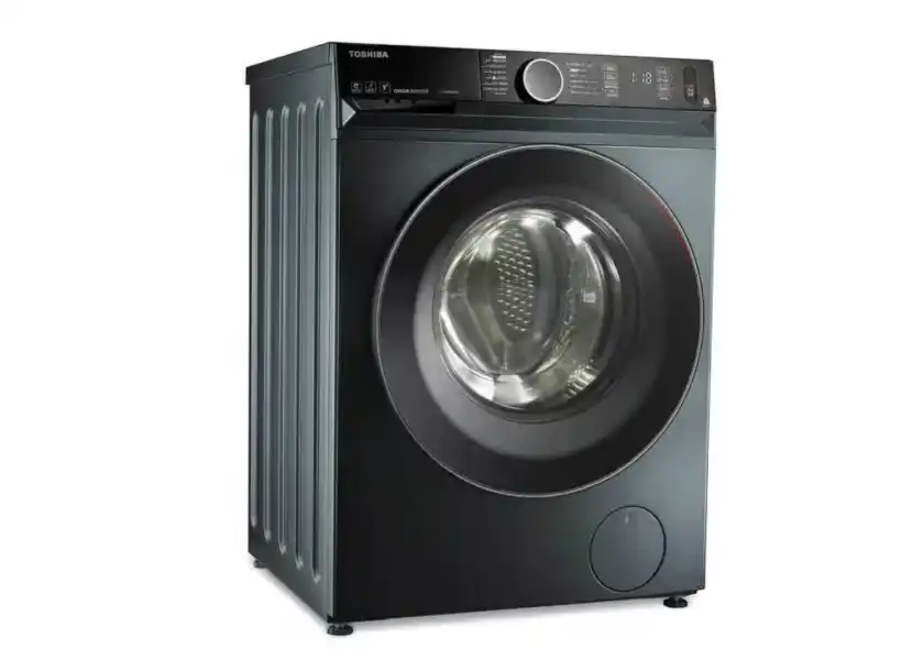 Toshiba Front Load Automatic Washing Machine, 8 kg, Inverter Motor Morandi, Morandi Grey - TW-BK90GF4EG(MK)