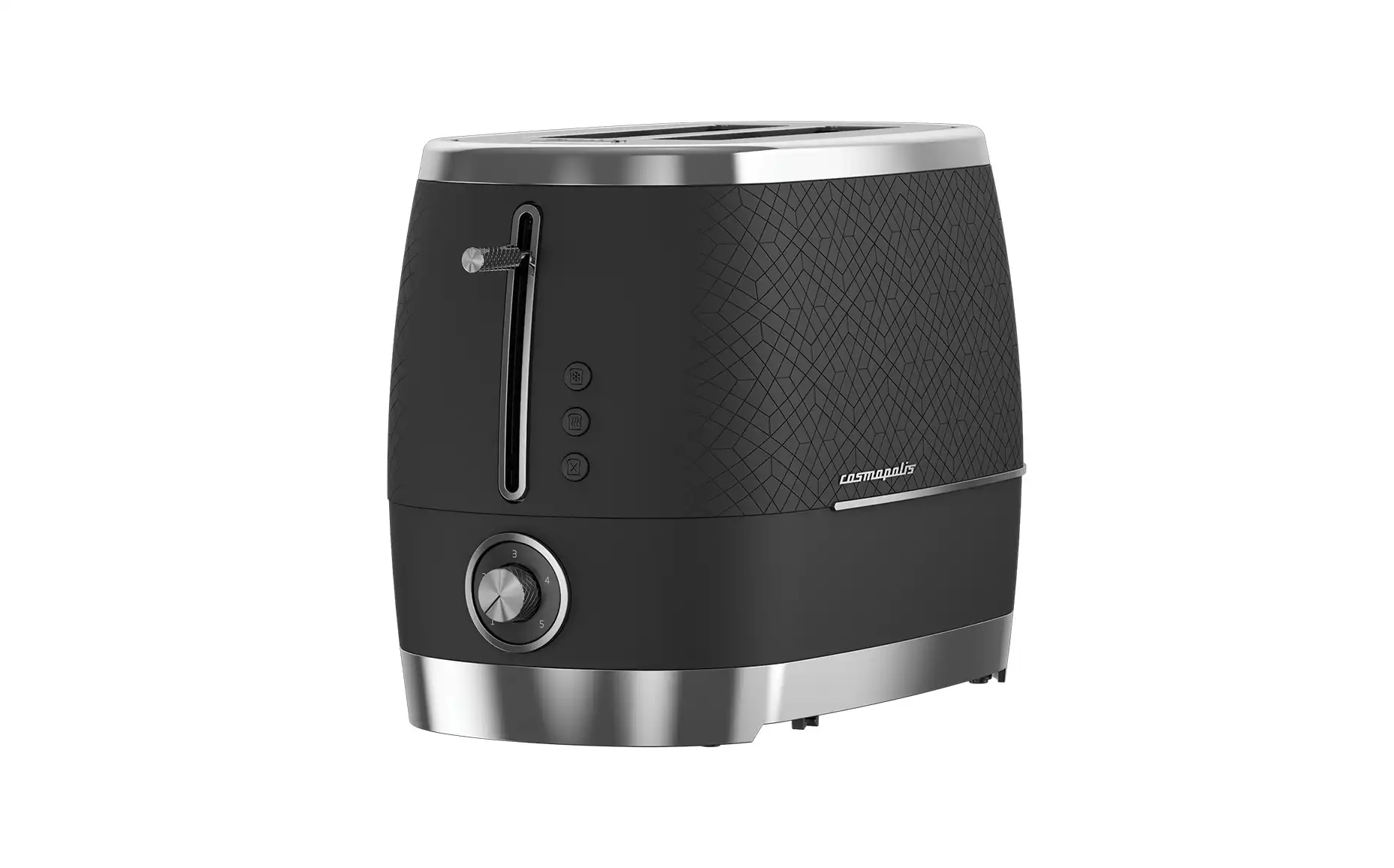 beko Toaster, 2 Slices, 900-Watt, Silver - TAM 8202 B