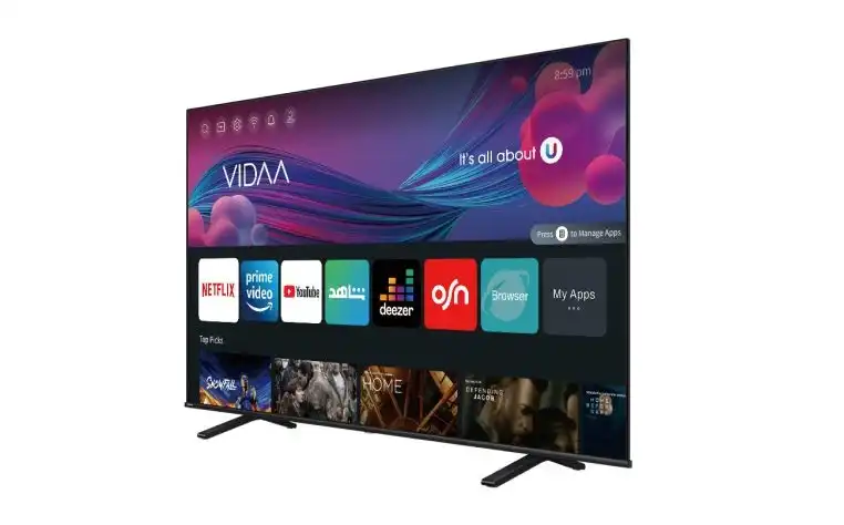 شاشة توشيبا 4K سمارت، 75 بوصة، VIDAA Ultra Slim، بريسيفر داخلي - 75C350LV