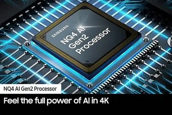 تلفزيون سامسونج سمارت 75 بوصة، QLED بدقة 4K مع ريسيفر داخلي - 75Q80D