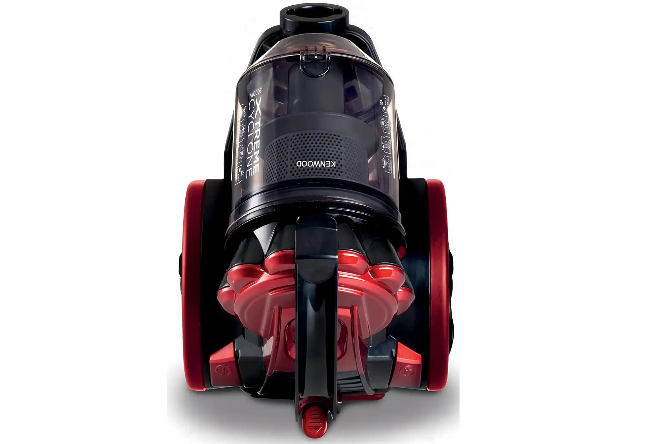 Kenwood Xtreme Cyclone Bagless Vacuum Cleaner, 2000 Watt, Black / Red - VBP70