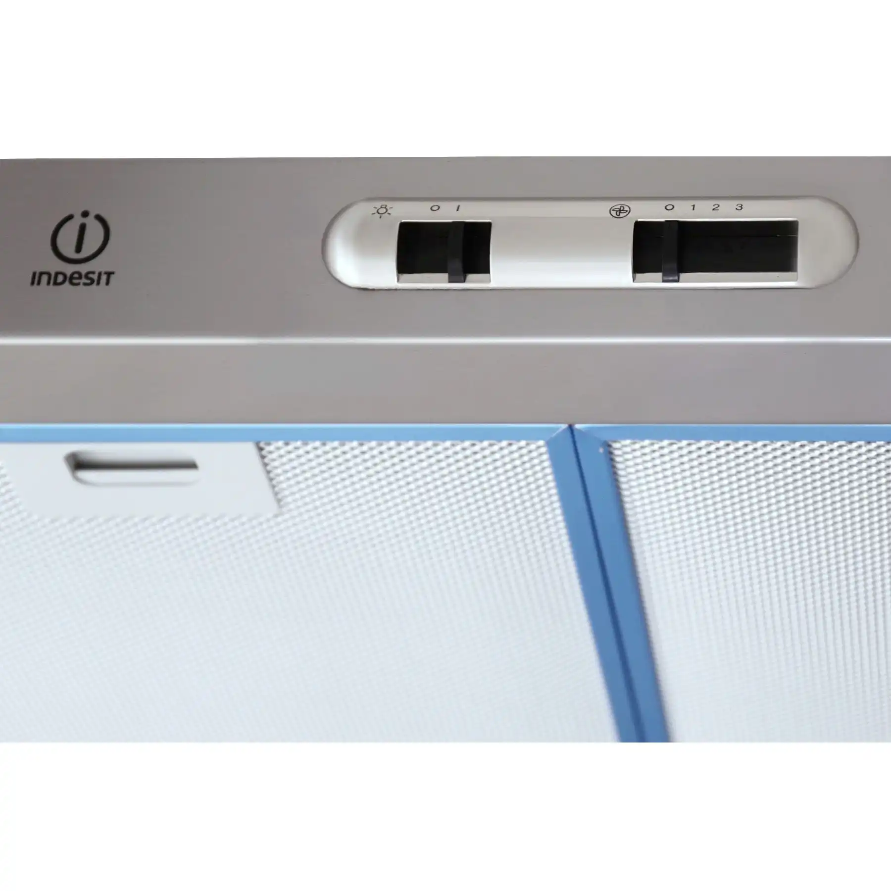 Indesit Built-In Visor Hood Without Chimney, 90 cm, Silver - ISLK 96 LS X
