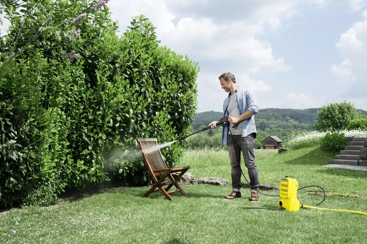 Karcher K 2 Compact Home High Pressure Washer, 1.4 KW, Yellow - K 2 Compact