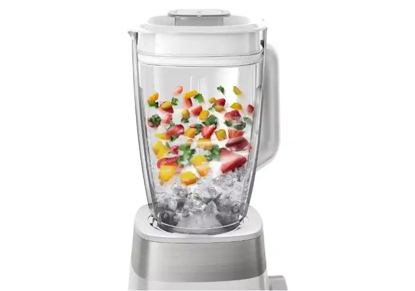 Philips Electric Blender, 800 Watt, 2 Liter, White - HR2224-00