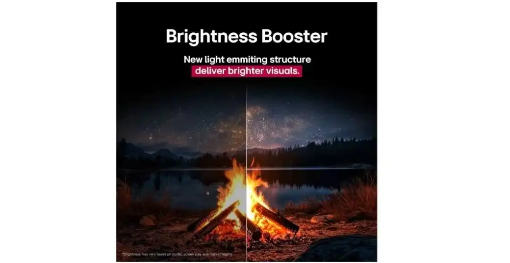 شاشة تلفزيون ال جي 77 بوصة سمارت OLED ايفو، بدقة 4K UHD، مع ماجيك ريموت، بريسيفر داخلي - OLED77C56LA