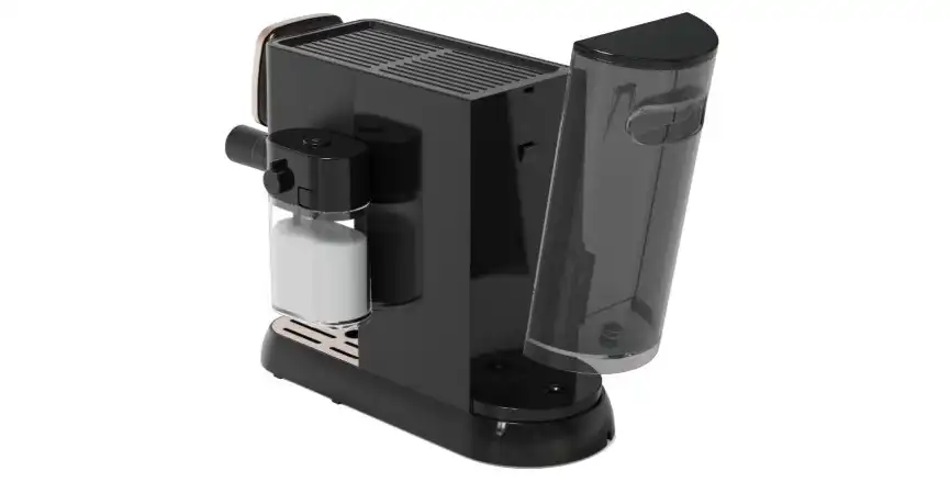 Arzum OKKA Solo M Semi Automatic Espresso Machine ,1630 W, 15 Bar, Touch Screen, Black / Copper - OK0032-0400 