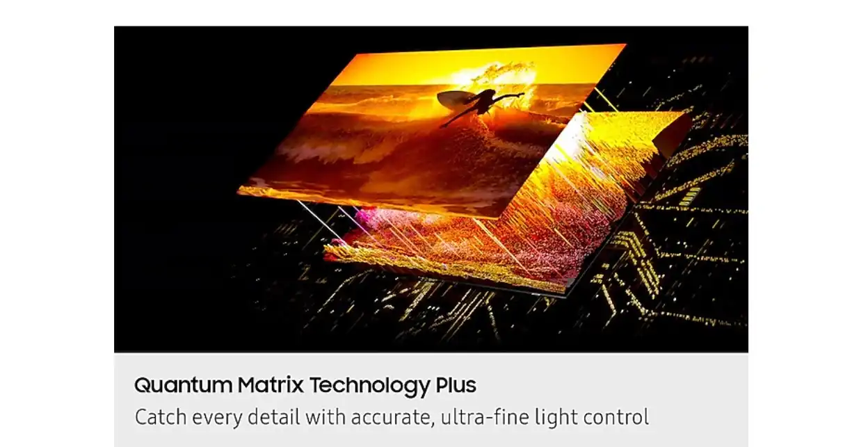 تلفزيون سامسونج Neo QLED سمارت 75 بوصة، 4K، أسود - 75QN85F