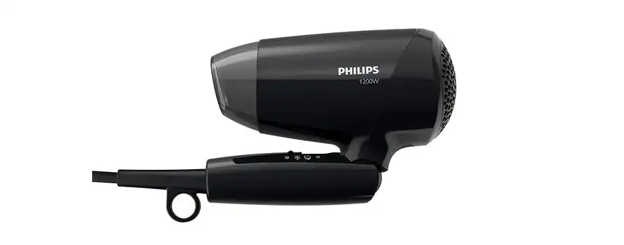Philips Essential Care Hair Dryer, 1200 Watt, Black - BHC010