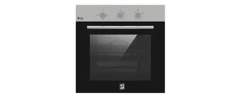 Bundel of Purity Built-In Oven with Grill, 60 cm, Gas, 65 Liters, Black / Silver - OPT601GG + Gas Hob, 4 Burners, Heavy Duty Grids, 60 Cm, Silver - HPT602S + purity Classico Hood, 3 speed, 60