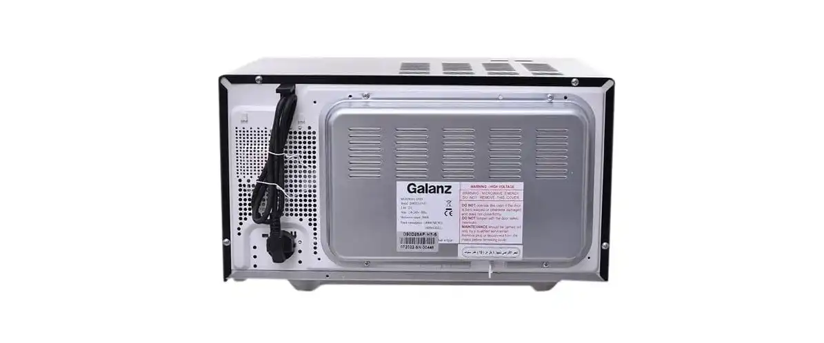 Galanz Microwave, 25 Litre, 1000 Watt, Digital Display, Silver - D90D25AP-H7 - Silver