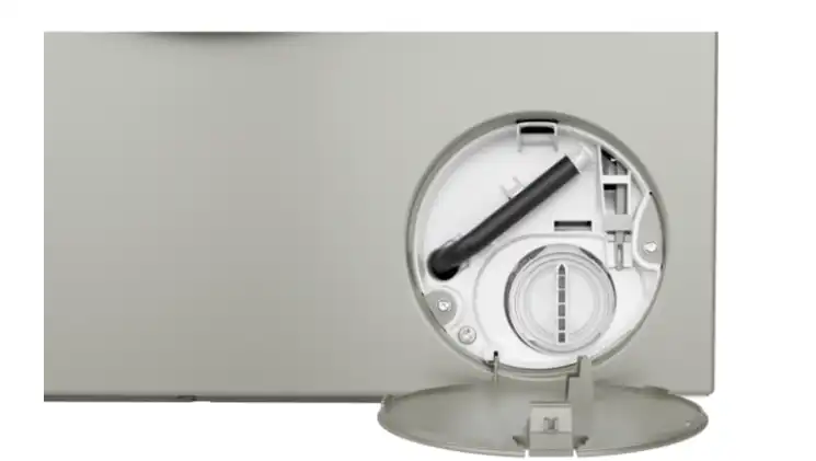 bocsh  Series 6 Washing Machine, Front Loader, 10 kg, 1400 rpm, Silver, Inox - WGK254ZXEG