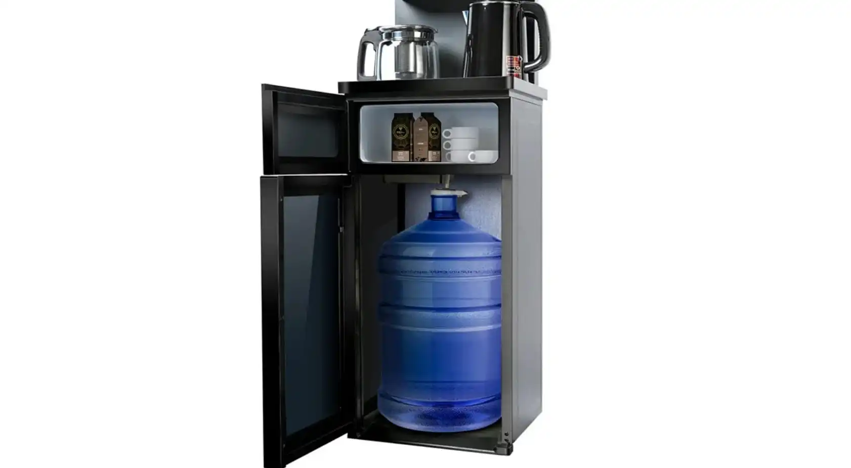 C-MAX Water Cooler with Tea Maker with Digital Touch Panel, Bottom Loading Electric Kettle, Multi-Color C-MAX AFK-1865
