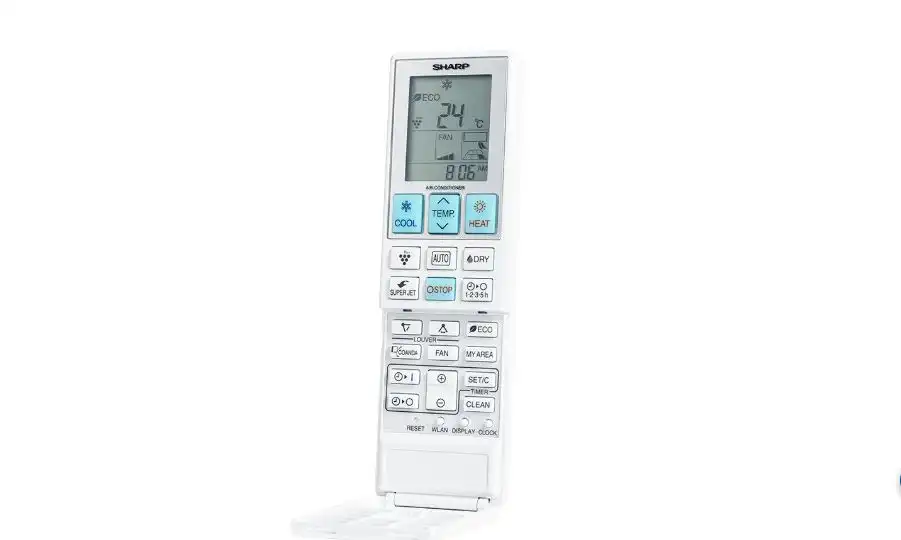 SHARP Split Air Conditioner, 3 HP Cool & Heat, Inverter Digital, Plasmacluster, White - AY-XP24BHE