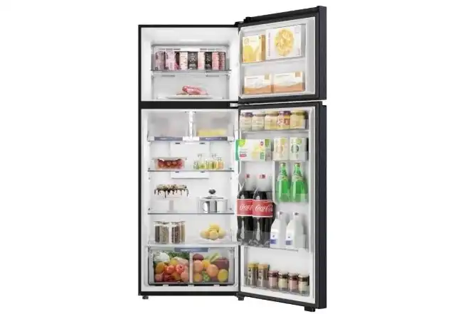 Haier Refrigerator No Frost, 473 L , 2 Door, Inverter, Black - HRF-672VCFMBLEG
